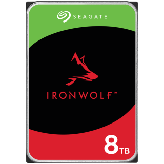 HDD NAS SEAGATE IronWolf 8TB CMR, 3.5", 256MB, 7200RPM, SATA, Rescue Services 3 ani, TBW: 180