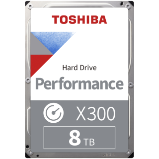 HDD Desktop TOSHIBA X300 8TB CMR, 3.5'', 512MB, 7200RPM, SATA