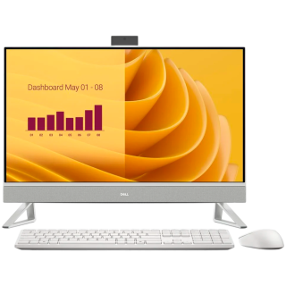 Dell 27 AIO,27"FHD(1920x1080)Infinity NO-Touch,Intel Core 7 150U(12MB cache,10cores,12threads,5.4GHz),16GB(2x8)DDR5 5200 MT/s,51