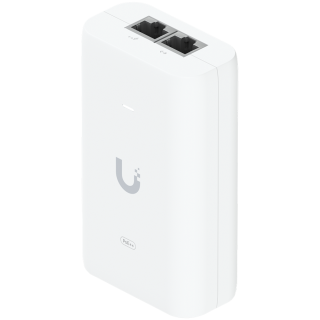 UBIQUITI PoE++ Adapter Delivers up to 60W of PoE++ Surge, peak pulse, and overcurrent protection Contains RJ45 data input, AC ca