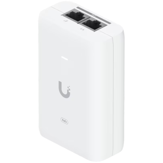 Ubiquiti UACC-PoE+-2.5G 30W of PoE+ adapter for UniFi PoE+ devices, reduce dependency on PoE switch power, and provide a Multi-G