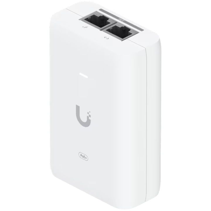 Ubiquiti UACC-PoE+-2.5G 30W of PoE+ adapter for UniFi PoE+ devices, reduce dependency on PoE switch power, and provide a Multi-G