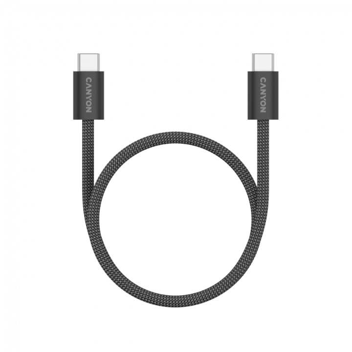 CANYON cable OnWire 60MG C-C 60W Magnet Braided 1m Black