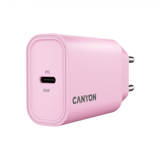 CANYON charger OnCharge 30CL Max Power 30W 1xPD EU Pink