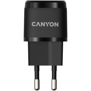 CANYON H-20-05, PD 20W Input: 100V-240V, Output: 1 port charge: USB-C:PD 20W (5V3A/9V2.22A/12V1.66A) , Eu plug, Over- Voltage , 