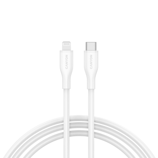 CANYON cable CLNM60 C-L 60W MFI 1m Silicon White