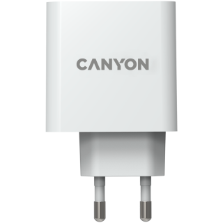 CANYON H-65, GAN 65W charger Input: 100V-240V Output: 5.0V3.0A /9.0V3.0A /12.0V-3.0A/ 15.0V-3.0A /20.0V3.25A , Eu plug, Over- Vo