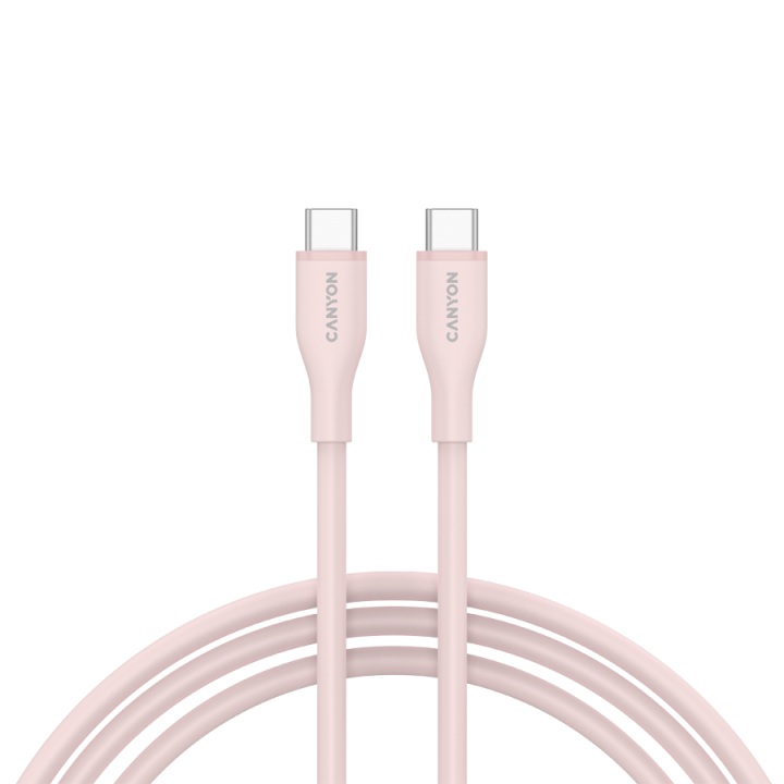 CANYON cable CC60SC10 C-C 60W 1m Silicon Pink Sand
