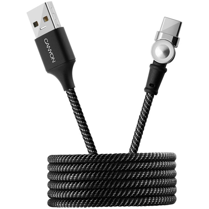 CANYON cable UC-8 A-C Magnetic 10W 1m Black
