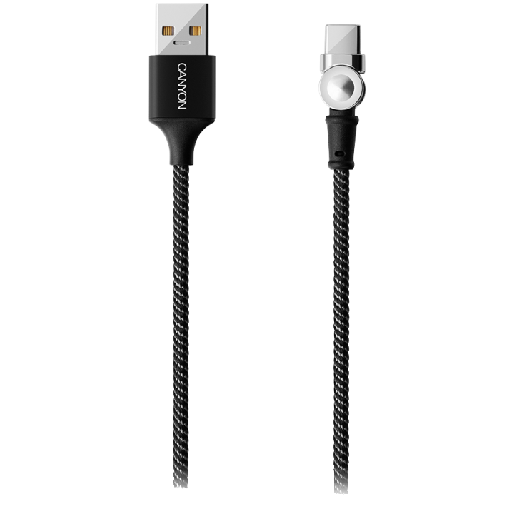 CANYON cable UC-8 A-C Magnetic 10W 1m Black