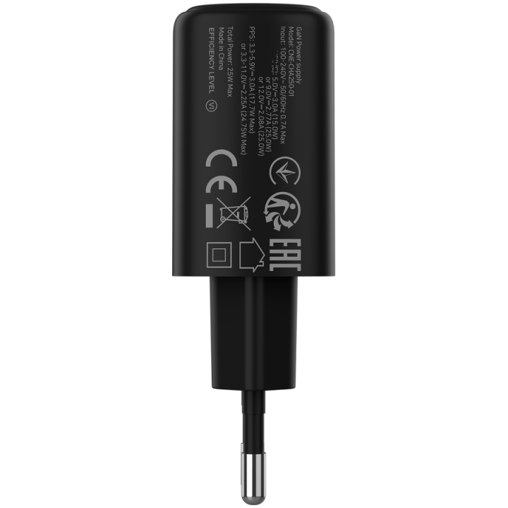 CANYON charger OnCharge 250 25W 1xPD EU Black