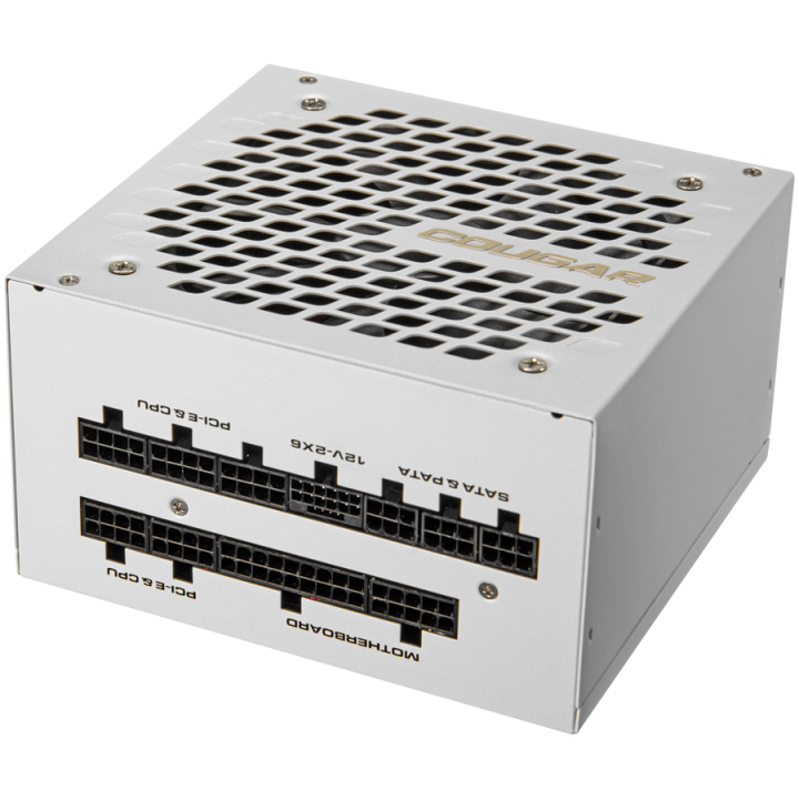 COUGAR GEXX2 1000 SNOW PSU,80 plus Gold, 1000W, Fully Modular, PCI-E 5.0 support, Color - WHITE
