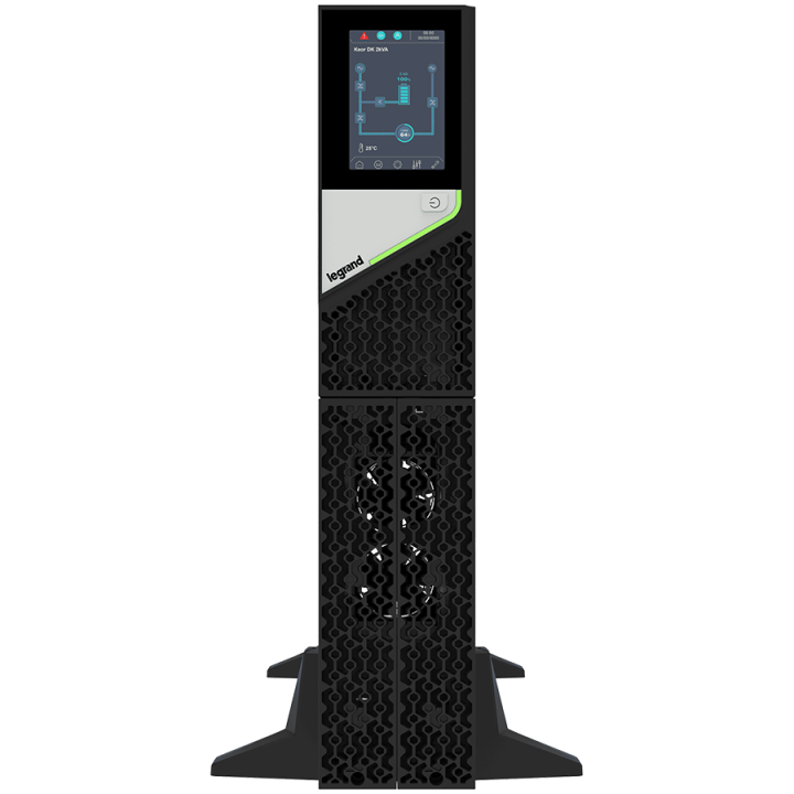UPS Legrand KEOR DK Tower/Rack, 3000VA/3000W, On Line Double Conversion, Sinusoidal, PFC, USB & RS232 port, 6 x IEC C13 & 1 x IE
