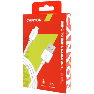 CANYON cable UC-1 USB-C 5W 1m White