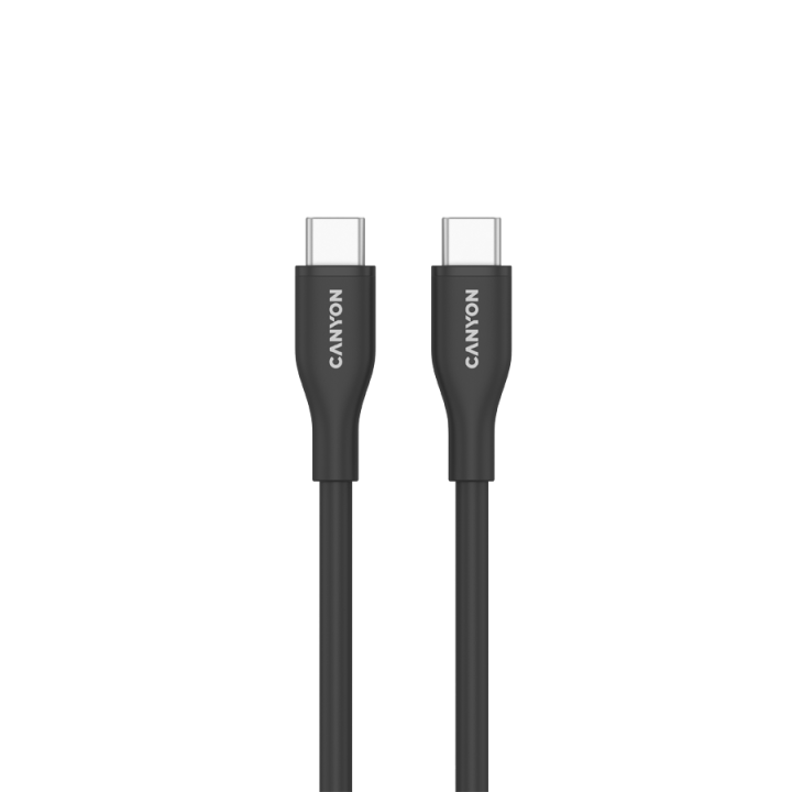 CANYON cable CC60SC10 C-C 60W 1m Silicon Black
