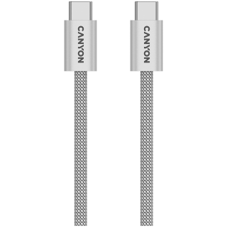CANYON cable OnWire 60MG C-C 60W Magnet Braided 1m Light Grey
