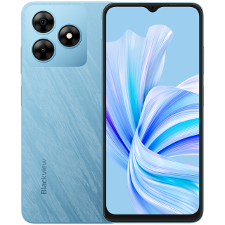 Blackview WAVE 8C LTE 6.56" LTE HD IPS 720x1612 60Hz 2+64GB T603 1.6GHz CAM 8MP/13MP 5000mAh Android 14GO Dawn Blue