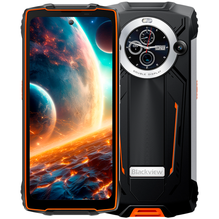 Blackview Rugged BV8200 LTE 6.5-inch FHD+IPS 1080x2400 120Hz Corning 3th + 1.3-inch 360x360 12+256GB MT8781 Octa-core 2.2GHz 880