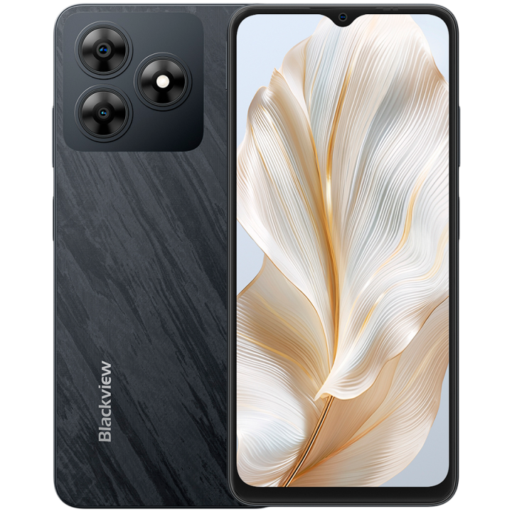 Blackview WAVE 8C LTE 6.56" LTE HD IPS 720x1612 60Hz 2+64GB T603 1.6GHz CAM 8MP/13MP 5000mAh Android 14GO Dusk Black