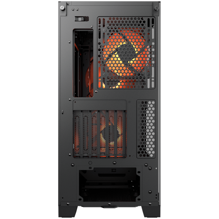 COUGAR AIRFACE ECO RGB PC Case, Mid Tower, Black