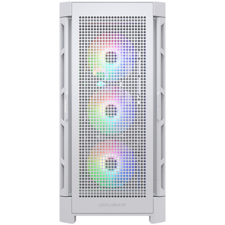 COUGAR AIRFACE PRO RGB PC Case, Mid Tower, White