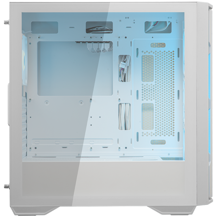 COUGAR UNIFACE RGB PC Case, Mid Tower, White