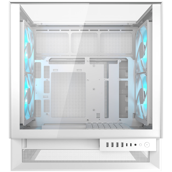 COUGAR OmnyX PC Case, Mid Tower, White