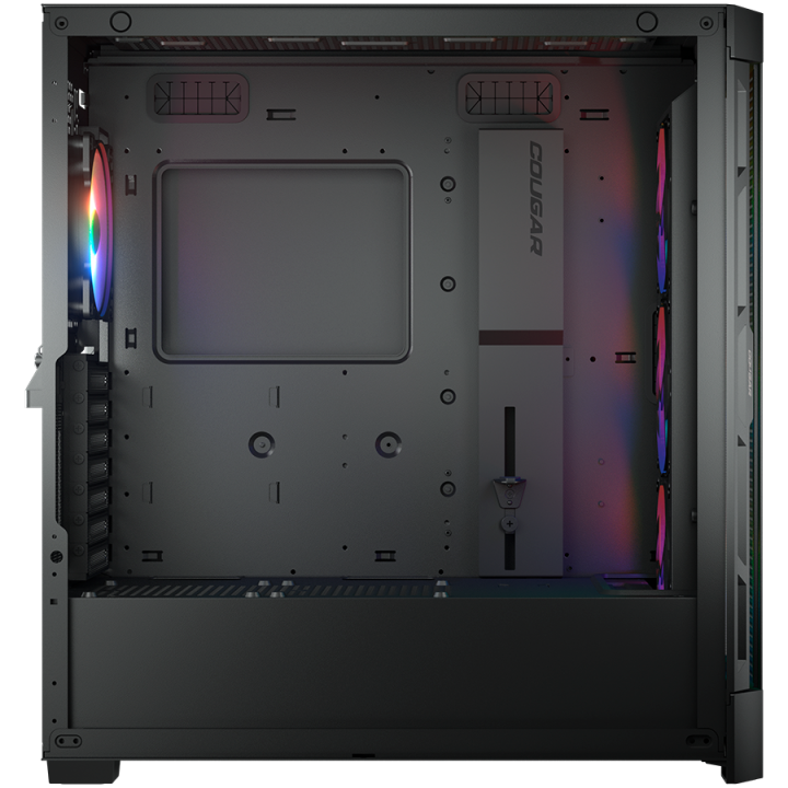 COUGAR DUOFACE PRO RGB PC Case, Mid Tower, Black