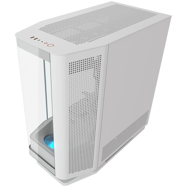 COUGAR FV270 PC Case, Mid tower, White