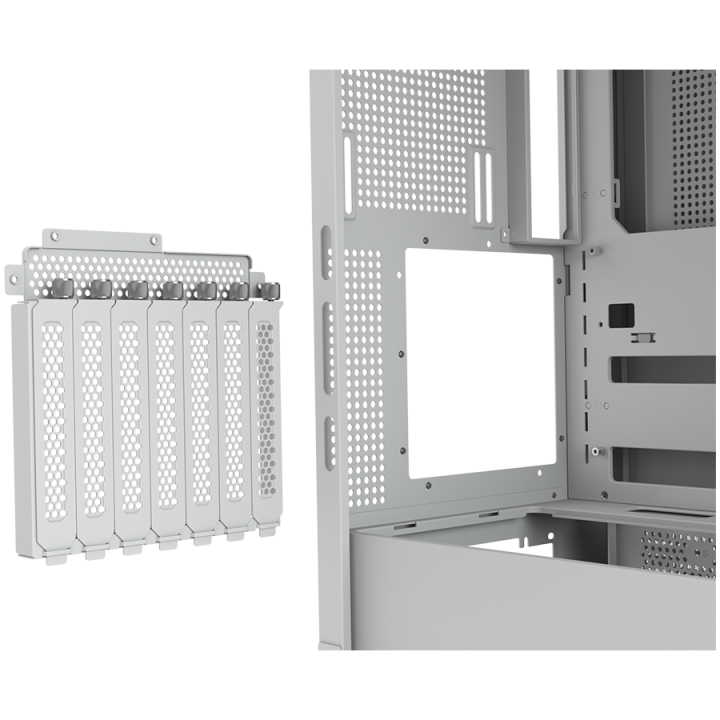 COUGAR FV270 PC Case, Mid tower, White