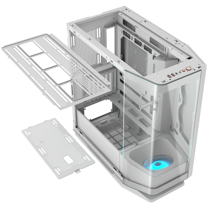 COUGAR FV270 PC Case, Mid tower, White