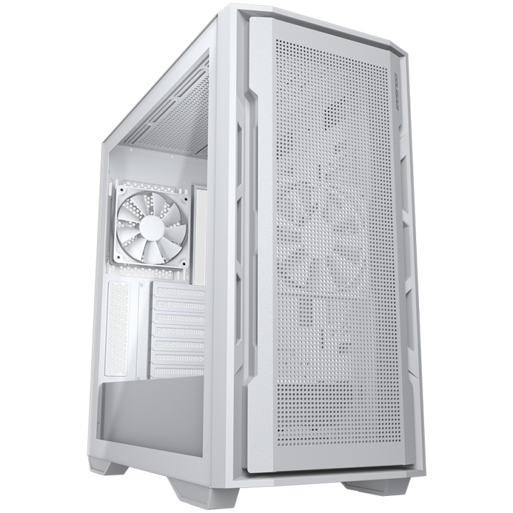 COUGAR UNIFACE PC Case, Mid Tower, White