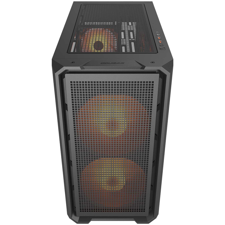 COUGAR MX600 Mini RGB PC Case, Mini Tower, Black