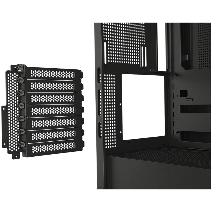 COUGAR FV270 PC Case, Mid tower, Black