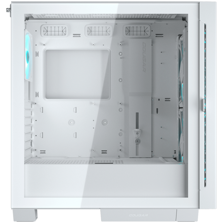 COUGAR AIRFACE ECO RGB PC Case, Mid Tower, White