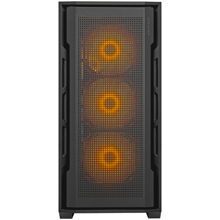 COUGAR UNIFACE RGB PC Case, Mid Tower, Black