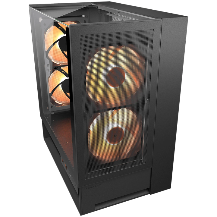 COUGAR OmnyX PC Case, Mid Tower, Black