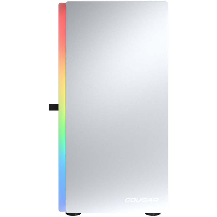 COUGAR PURITY RGB PC Case, Mini Tower, White