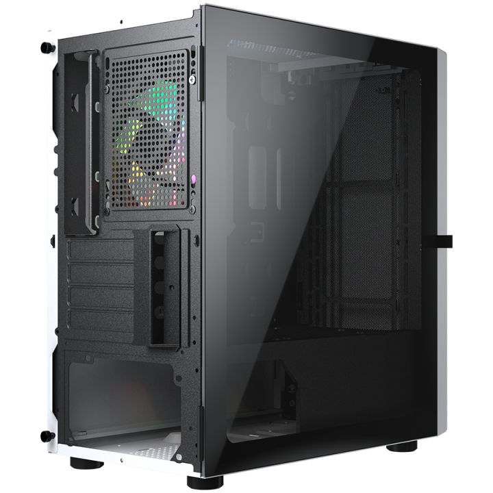 COUGAR PURITY RGB PC Case, Mini Tower, White