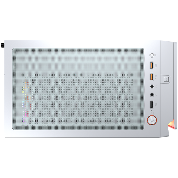 COUGAR PURITY RGB PC Case, Mini Tower, White