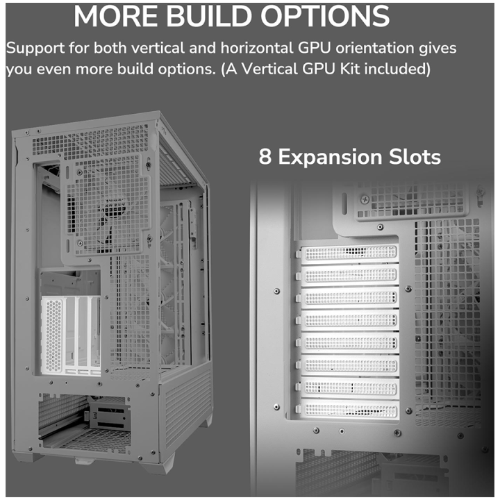 COUGAR MX600 PC Case, Mid Tower, White