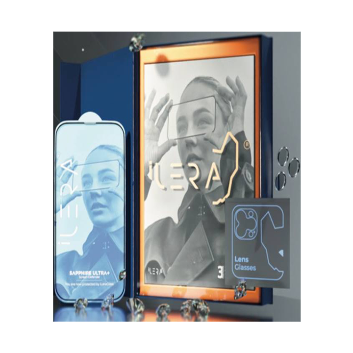 iLera Premium Sapphire Ultra + Corning Glass for iPhone 16 Pro