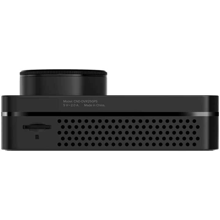 CANYON car recorder DVR25GPS WQHD 2.5K 1440p Wi-Fi GPS Black