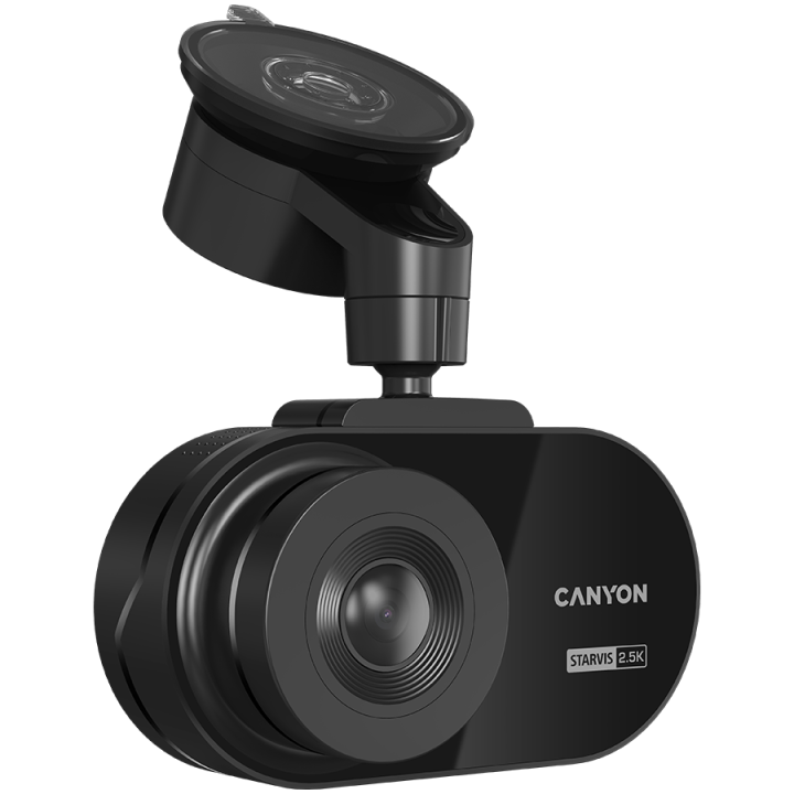 CANYON car recorder DVR25 WQHD 2.5K 1440p Wi-Fi Black