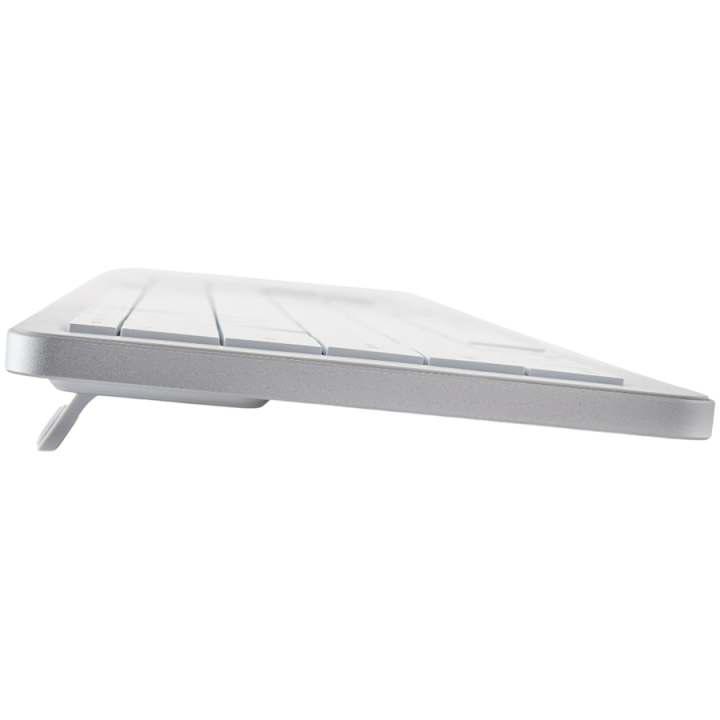 CLEVETURA CLVX 1 Touch-On-Keys AI Wireless Keyboard, ANSI US Mac layout, Scissor Switches, Aluminum Chassis, Interactive RGB, Ma