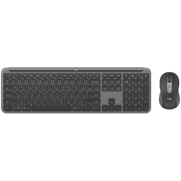 LOGITECH Signature Slim Combo MK950 for Business - GRAPHITE - US INT'L - 2.4GHZ/BT - INTNL-973