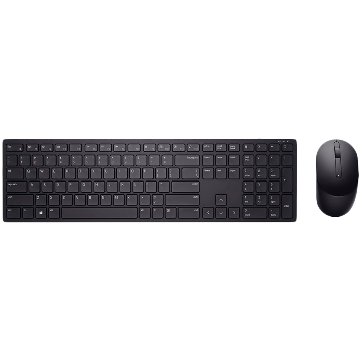 Dell Pro Wireless Keyboard and Mouse - KM5221W - US International (QWERTY)