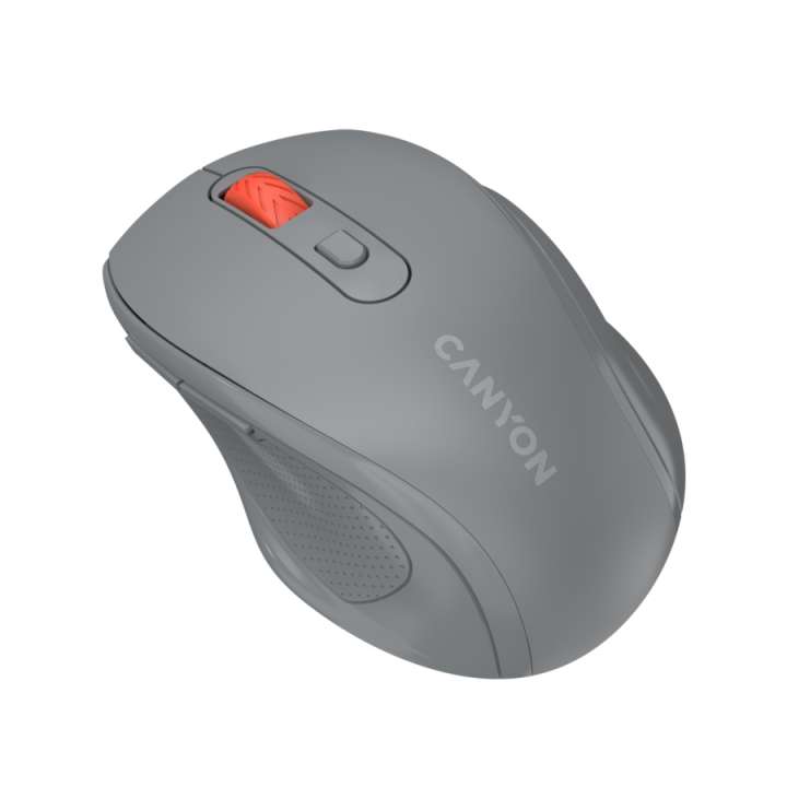 Canyon 6 buttons wireless 2.4Ghz mouse, MX8650A Sensor, DPI up to 1600,Injection case, 3 M life times left and right switches, 2