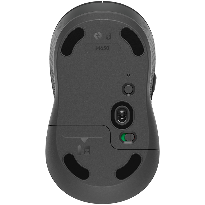 LOGITECH M650 Signature Bluetooth Mouse - GRAPHITE