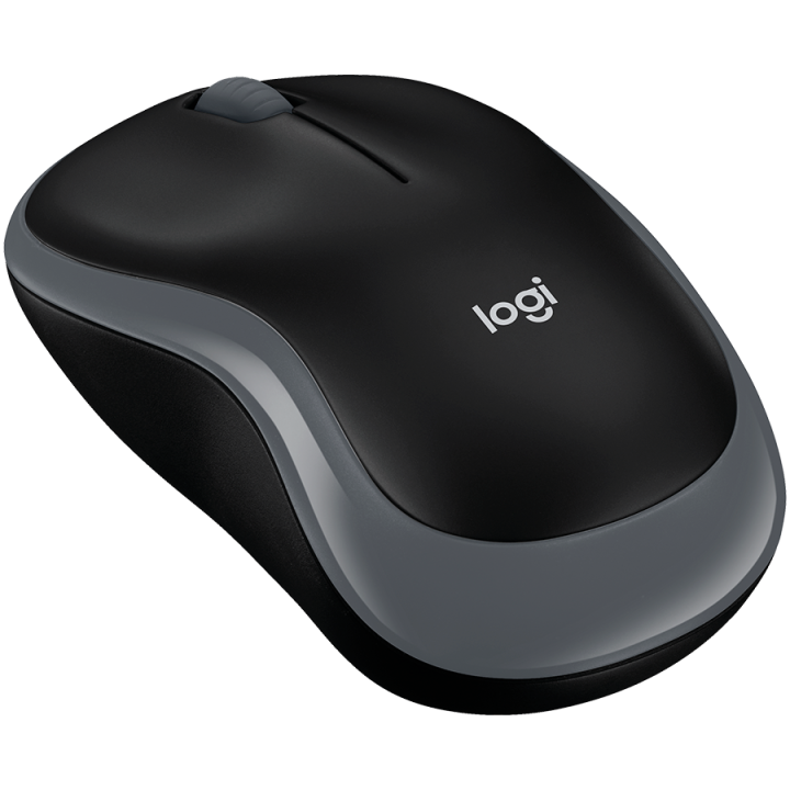 LOGITECH M185 Wireless Mouse - SWIFT GREY - EER2